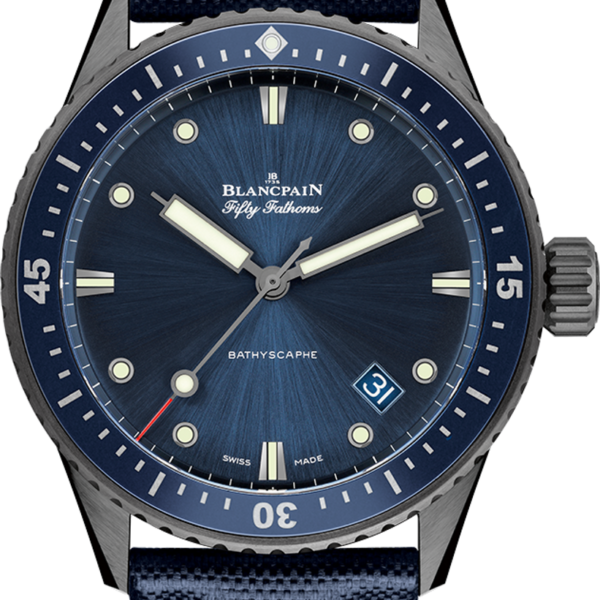 Buy Blancpain Fifty Fathoms 5000-0240-O52A Wrist Watch Online