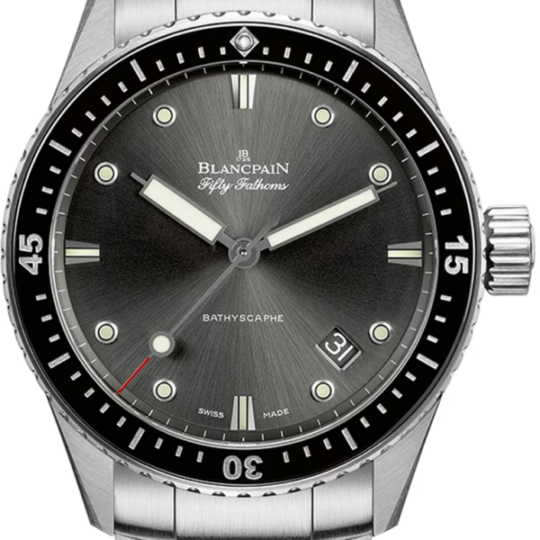 Buy Blancpain Fifty Fathoms Bathyscaphe 5000-1110-71S Wrist Watch Online