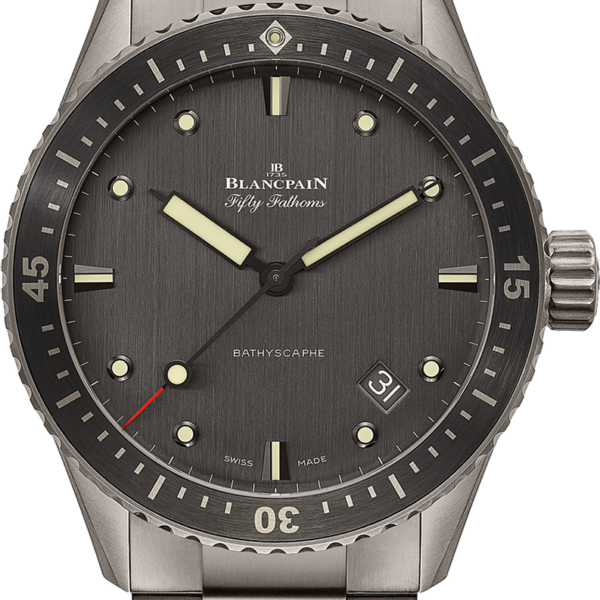 Buy Blancpain Fifty Fathoms Bathyscaphe 5000-1210-98S Wrist Watch Online