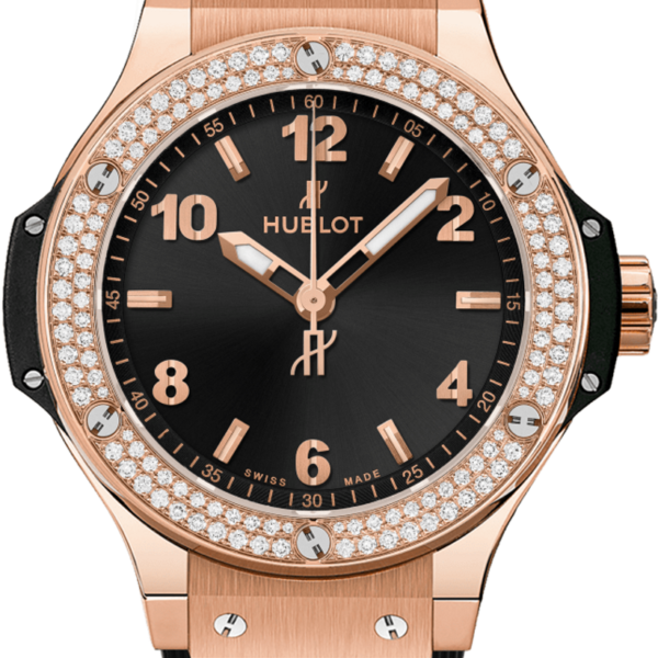 Buy Hublot Big Bang 38 mm GOLD DIAMONDS 361.PX.1280.RX.1104 Wrist Watch Online