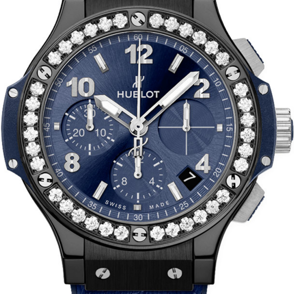 Buy Hublot Big Bang Ceramic Blue Diamonds 38 361.CM.7170.LR.1204 Wrist Watch Online