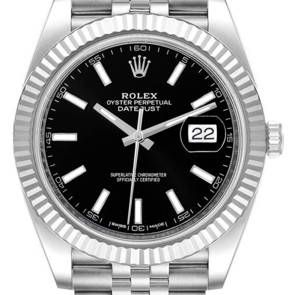 Buy Rolex 41mm Datejust Stainless Steel 126334 Black Wrist Watch Online