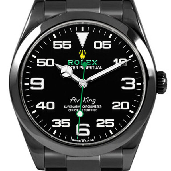 Buy Rolex Air-King 40mm 126900 DLC-PVD Wrist Watch Online