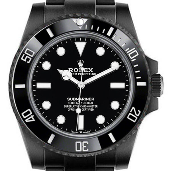 Buy Rolex Ceramic Submariner 124060 DLC-PVD 41mm Wrist Watch Online