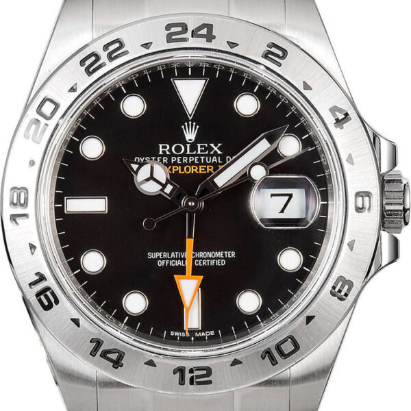 Buy Rolex Explorer II 216570 Black 42mm Wrist Watch Online