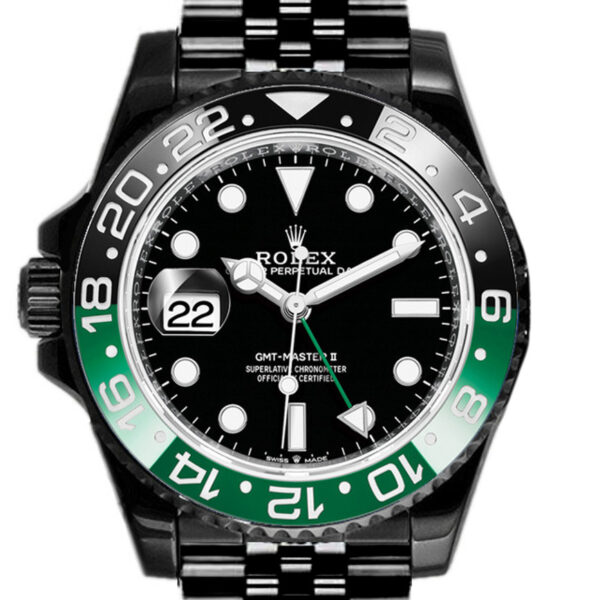 Buy Rolex GMT-Master II 126720VTNR Green Bezel Sprite Jubilee DLC-PVD Wrist Watch Online