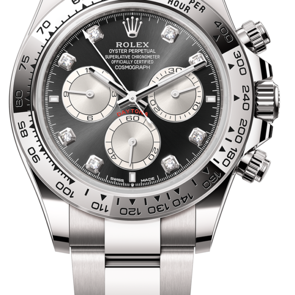 Buy Rolex White Gold Black Diamond Daytona 126509-0002 Wrist Watch Online